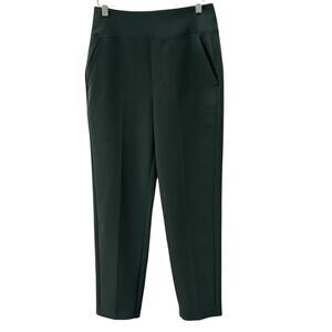 Athleta | Pants Endless High Rise Green Straight Commute Travel Casual- Size 2